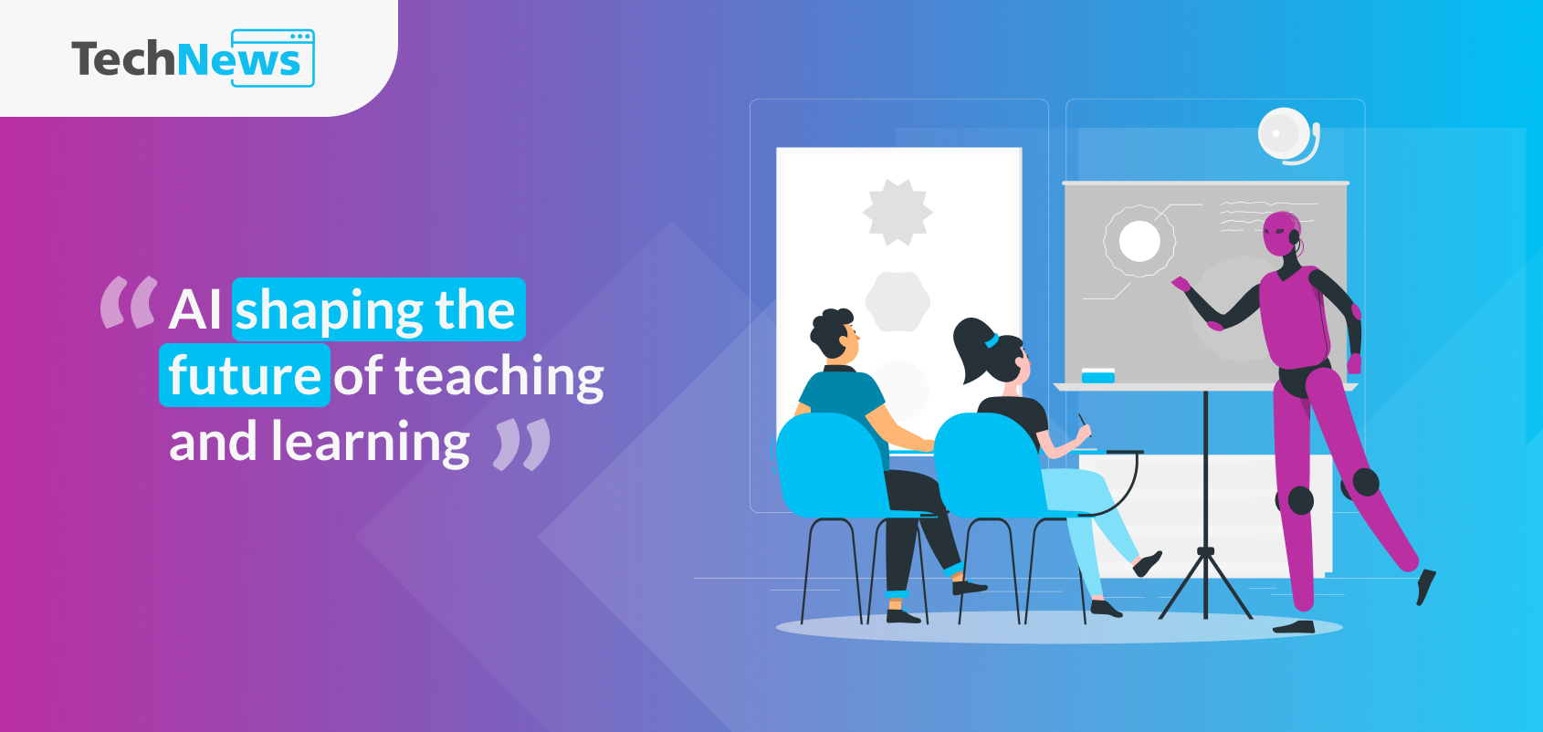 Image of AI shaping the future of teaching and learning